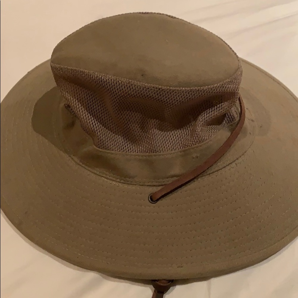 Men’s Dorfman Pacific hat with leather strap
